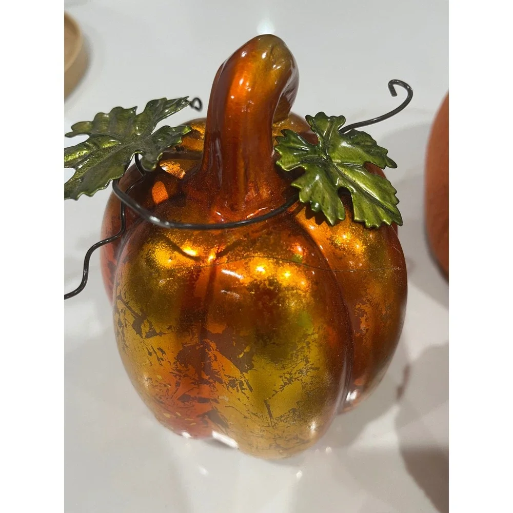 Pumpkin Gourd Halloween Fall Decor lot 10pc